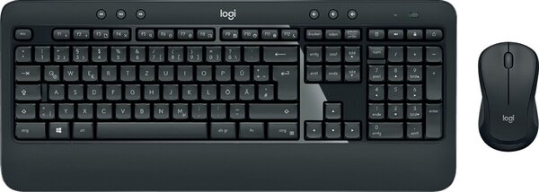 Tastatur-Maus-Set MK540, kabellos, schwarz