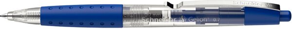 Gelroller Gelion, Strichstärke 0,4 mm, Schreibfarbe blau, Schaftfarbe farblos