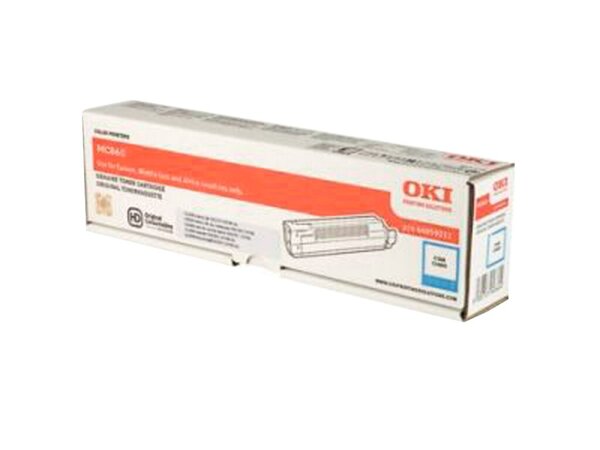Toner 44059211, für OKI Drucker, ca. 10.000 Seiten, cyan