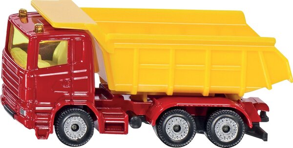 LKW mit Kippmulde aus Metall und Kunststoff