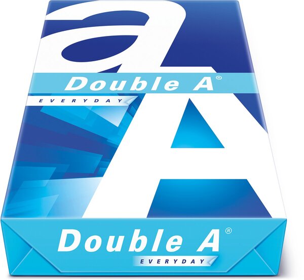 Kopierpapier Double A Everyday, DIN A3, 70g/qm, 150 CIE, holzfrei, glatte Oberfläche, für Inkjet- und Laserdrucker, 500 Blatt, hochweiß