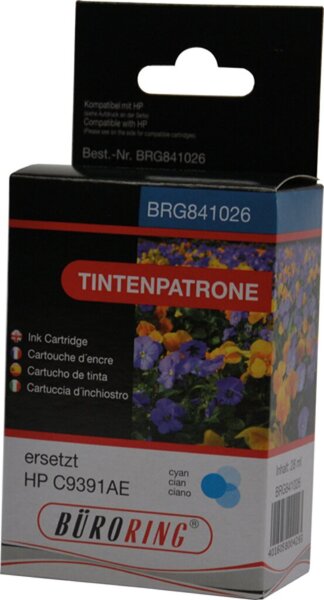 Tintenpatrone 88, ersetzt HP C9391AE, ca. 1.720 Seiten, cyan