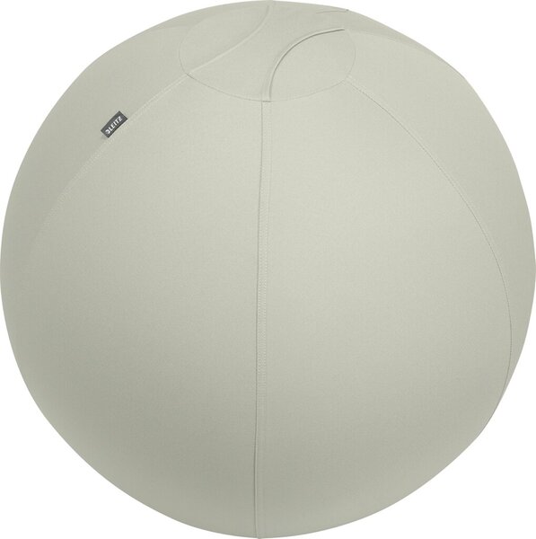 Sitzball Active 55 cm Anti Roll, für eine Körpergröße von 135 bis 155 cm, waschbarer Bezug, hellgrau