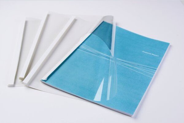 Thermobindemappe Standard 3,0 mm, weiß, 100 Stück