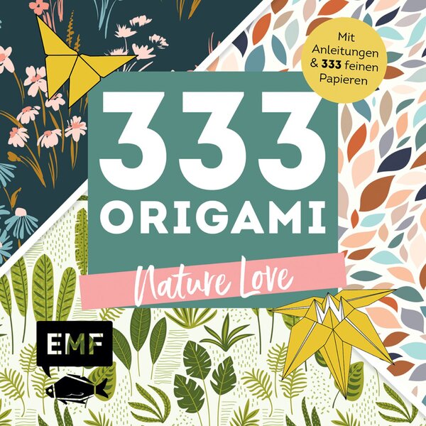 Bastelanleitung, 333 Motive, Origami Nature Love