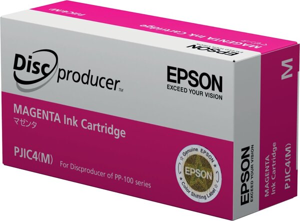 Tintenpatrone magenta, Inhalt: 31,5 ml, für Discproducer PP-100, PP-100AP, PP-100N, PP-100N Security, PP-50