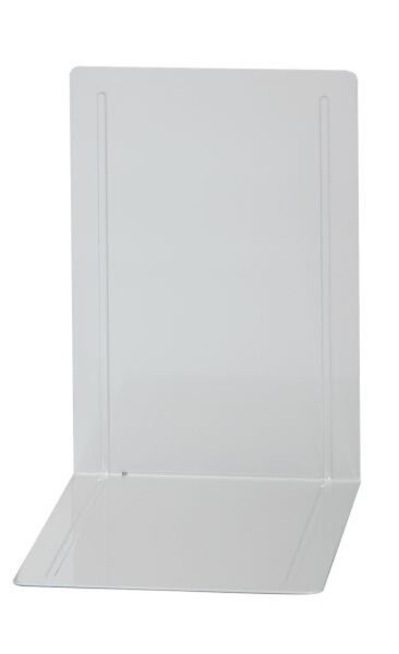 Registraturstütze breit, grau, 165 x 240 x 240 mm, 1 Paar