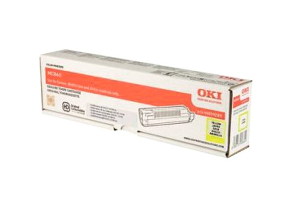 Toner 44059209, für OKI Drucker, ca. 10.000 Seiten, gelb