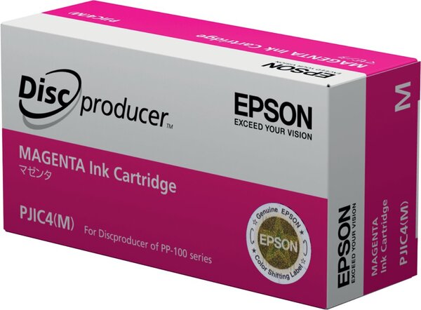 Tintenpatrone PJIC4, für Epson Drucker, 31,5 ml, magenta