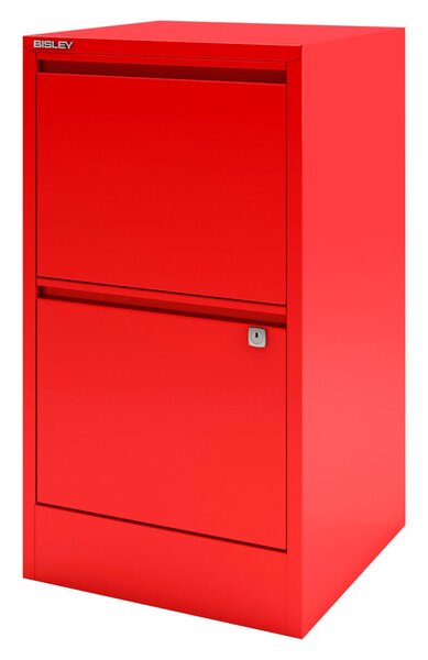 Hängeregistraturschrank Home Filer, 2 Hängeregistratur-Schubladen, abschließbar, (HxBxT): 672 x 413 x 400 mm, kardinalrot