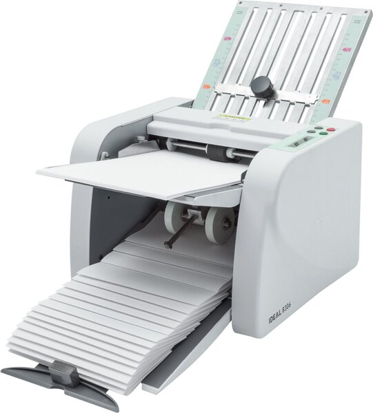 Falzmaschine 8306, für DIN A4, 115 Blatt / Minute, weiß