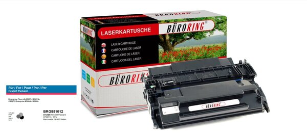 Toner, ersetzt HP CF287X, ca. 24.000 Seiten, schwarz