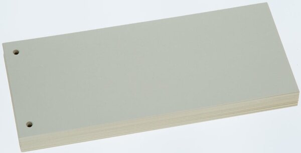 Trennstreifen chamois, 10,5 x 22,8 cm, 190g/qm Karton, gelocht, 100 Stück