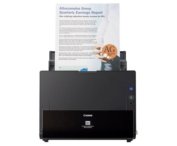 Dokumentenscanner DR-C225II, A4, inkl. UHG, Duplex, 30-Blatt-Einzug, 25 Seiten/Min. 600 dpi, USB-Anschluss 2.0, max. Scanvolumen 1.500 Seiten/Tag