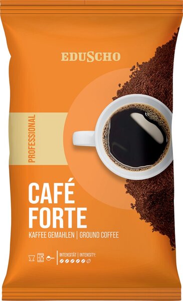 EDUSCHO Professional Forte Filterkaffee, gemahlen, 500 g