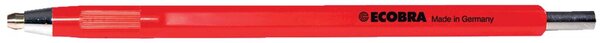 Glasfaser-Radierstift mit Glasfaser-mine, nachfüllbar, incl. 1 Glasfasermine 2 x 110 mm,rot
