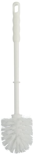 WC Bürste Plastik Nylon, weiß