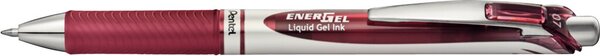 Gelroller EnerGel, Strichstärke 0,35 mm, Schreibfarbe burgund, Schaftfarbe burgund