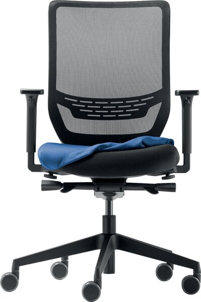 Sitzhusse Drehstuhl, für to-sync work mesh 9242 sy1/comfort pro 9247 sy1, blau