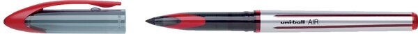 Tintenroller uni-ball® AIR, Strichstärke 0,35 - 0,6 mm, dokumentenecht, Filz, Schreibfarbe rot