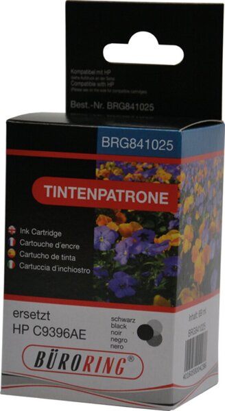 Tintenpatrone 88, ersetzt HP C9396AE, ca. 2.460 Seiten, schwarz