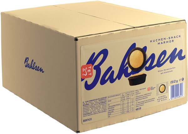 Bahlsen Kuchen-Snack Marmor, 55 x 27,5 g