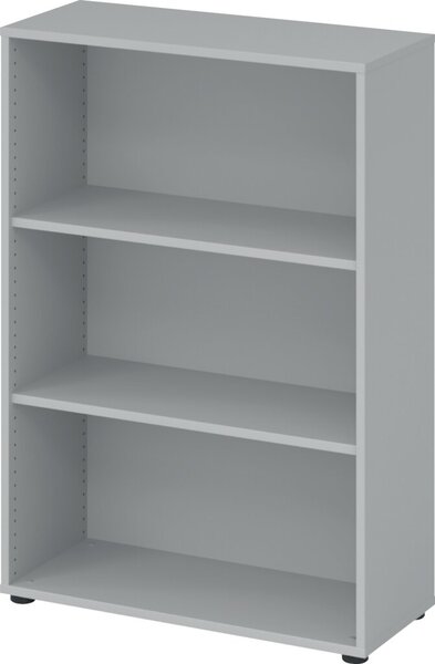 Regal 4500, (H x B x T) 1144 x 800 x 330 mm, 3 Ordnerhöhen, grau