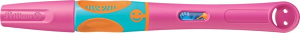 Schulfüller griffix, Rechtshänder, Feder A (Anfänger), inklusive Tintenpatrone, lovely pink