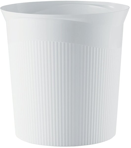 Papierkorb Re-LOOP, weiß, 13 Liter, Höhe 287 mm