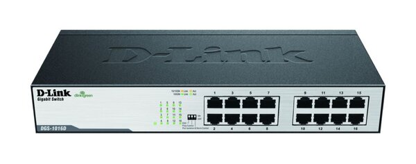 Netzwerk Switch DGS-1016D, 16-LAN-Ports Fast Ethernet