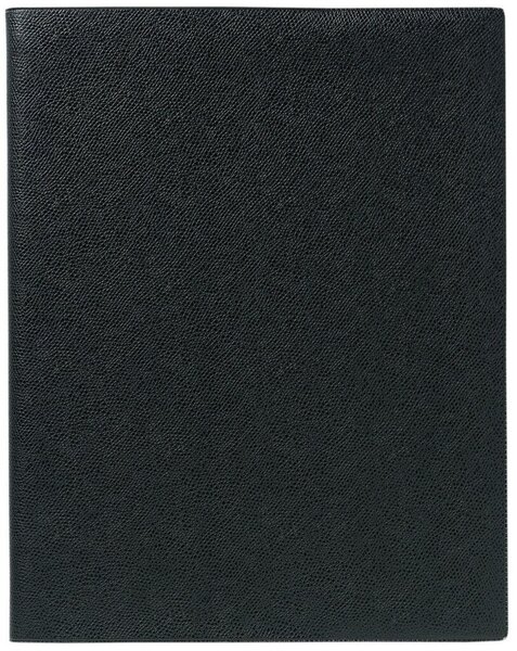Wochenkalender PRE 777 Impala, 1 Woche/2 Seiten, 13 Monate, inkl. Tagesnotiz, 21 x 27 cm, Ebenholzschwarz