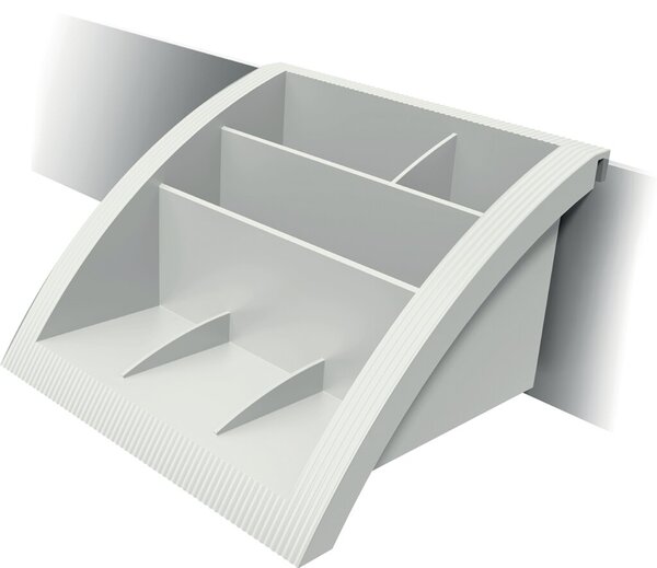 Utensilienablage Viewmate Option 170, 127 x 120 x 75 mm, weiß