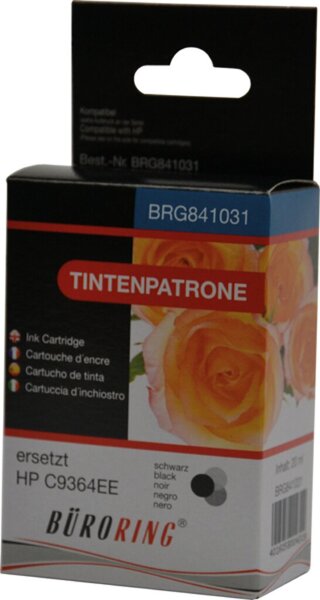 Tintenpatrone, ersetzt HP C9364EE, ca. 710 Seiten, schwarz