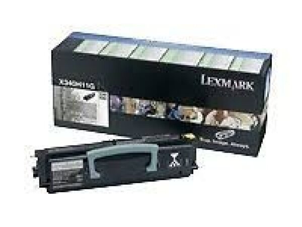 Rückgabe-Tonerkassette 0X340A11G, für Lexmark Drucker, ca. 2.500 Seiten, schwarz
