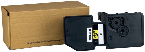 New Build Toner-Kit, ersetzt Kyocera TK-5240K, ca. 4.000 Seiten, schwarz