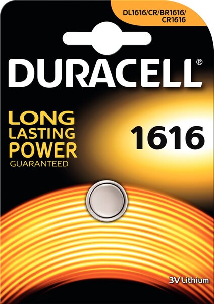 Knopfzelle, Lithium, Electronics, CR1616, 3V, 1er Blister