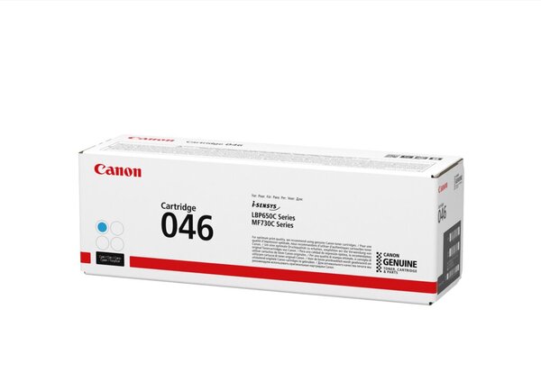 Toner Cartridge 046, für Canon Drucker, ca. 2.300 Seiten, cyan