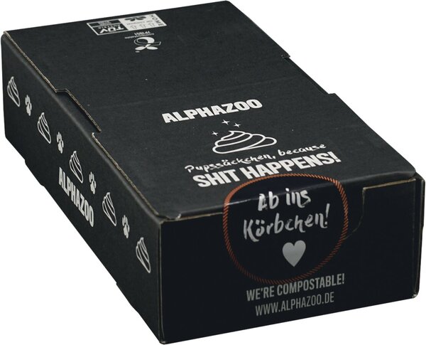 Pupssäckchen Kotbeutel 30 Beutel pro Rolle, 20 Rollen pro Pack, kompostierbare Hundekotbeutel
