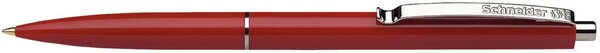 Kugelschreiber K15, Schaft rot, Kunststoff, Mine M, rot