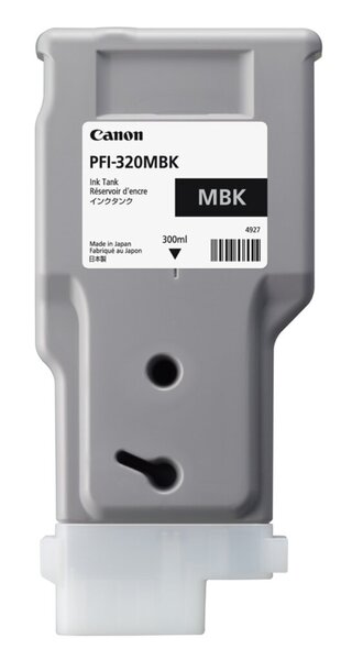 Tinte PFI-320MBK, für Canon Drucker, 300 ml, mattschwarz