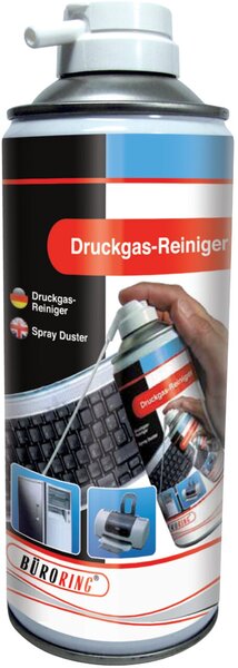 Druckgasreiniger, für Computer, Tastatur, Drucker, 400 ml