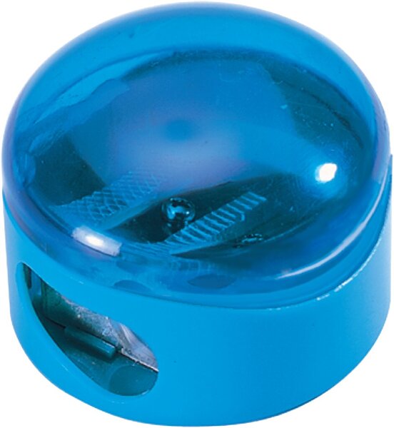 Dosenanspitzer Top Duo, rund, 2-Loch, Ø 8 mm + 11 mm, Spitzform spitz-lang, Metall-Spitzer, für Bleistifte/Farbstifte, sortiert