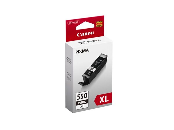 Tintenpatrone PGI-550XLPGBK, für Canon Drucker, ca. 22 ml, schwarz pigmentiert