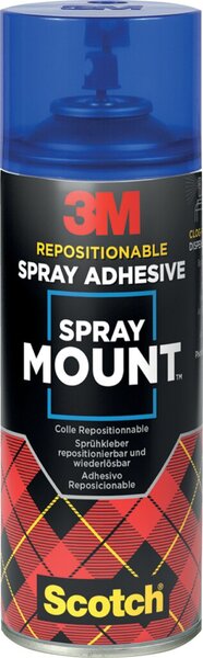 Sprühkleber Spray Mount, 400 ml, ablösbar