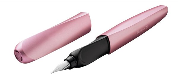 Füllhalter Twist, Rechtshänder/Linkshänder, Feder M, inklusive Tintenpatrone, girly rose