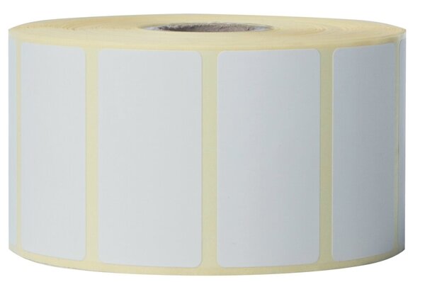 Etikettenrolle 51 x 26 mm, weiß, 1.900 Etiketten/Rolle, 16 Rollen