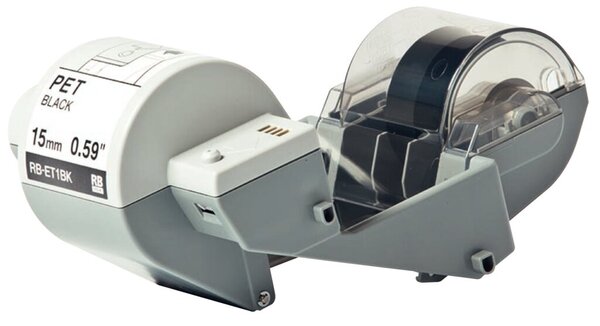 Farbband, RB-ET1BK, 15 mm breit / 300 m lang, schwarz, für Tape Creator TP-M5000N