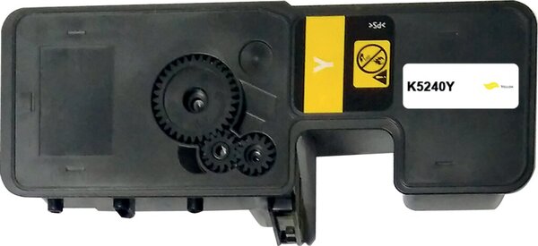 New Build Toner-Kit, ersetzt Kyocera TK-5240Y, ca. 3.000 Seiten, gelb