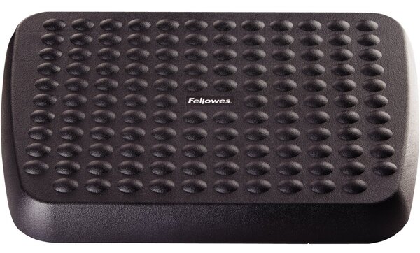 Fußstütze Standard, 2 Höheneinstellungen, Schaukelfunktion, genoppte Oberfläche, schwarz