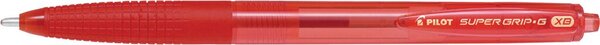 Kugelschreiber Super Grip G RT, Schaft rot, Kunststoff, Mine XB - 0,6 mm, rot